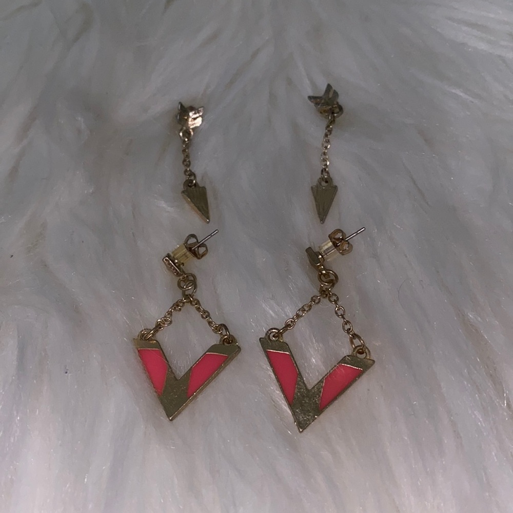 Set of 2 pairs of earrings